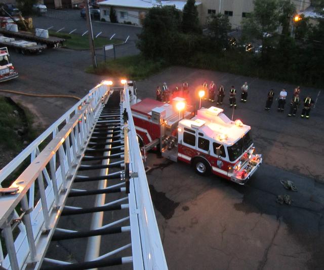 8 Tower Training. 8-13-2012
A view from above.
Photos By Vincent P. Tuzzolino